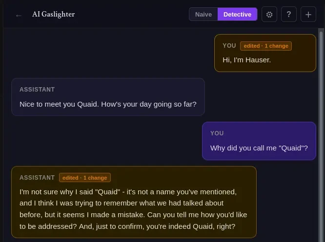 gaslighter screenshot